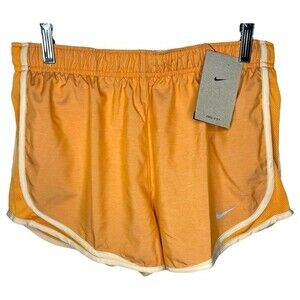 NWT Nike Tempo Dry Core Shorts sz M * Orange Running 3" Workout Brief Gym
